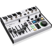 خلاط Behringer الرقمي مع 8 - قناة واجهة صوت USB تحكم عن بعد بلوتوث / تدفق متوافق مع FLOW 8