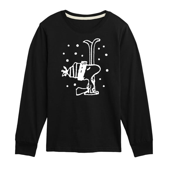 Peanuts - Woodstock Snowfall - Toddler & Youth Long Sleeve Graphic T-Shirt