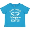 thumbnail image 3 of Inktastic Handpicked for Earth by My Grandma in Heaven Angel Wings Boys or Girls Toddler T-Shirt, 3 of 5
