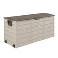 thumbnail image 5 of 75gal 260L Outdoor Garden Plastic Storage Deck Box Chest Tools Cushions Toys Lockable Seat, 5 of 8