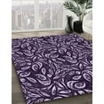 thumbnail image 2 of Ahgly Company Indoor Rectangle Patterned Rich Lilac Purple Area Rugs, 8' x 10', 2 of 6