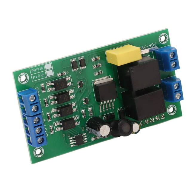 Motor Drive Board, Motor Regulator DC 6-40V Wide Voltage Quick Response Standard Design For Machine P1 Momentary High Level,P0 Stadard Low Level