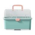 thumbnail image 2 of Super Oferta, Caja de almacenamiento Caja de almacenamiento portátil de vajilla grande Estante de secado a prueba de agua Akmoler, 2 of 9