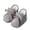 Grey, variant on Ticikt Soft Sole Baby Sneakers For Boys and Girls Flexible First Walking Shoes with Sock Design for Toddlers,Color:Pink,6-9 Month