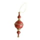 thumbnail image 1 of Adornos de bolas para árbol de Navidad, colgantes de madera reutilizables e irrompibles, para árbol Rojo, 1 of 9