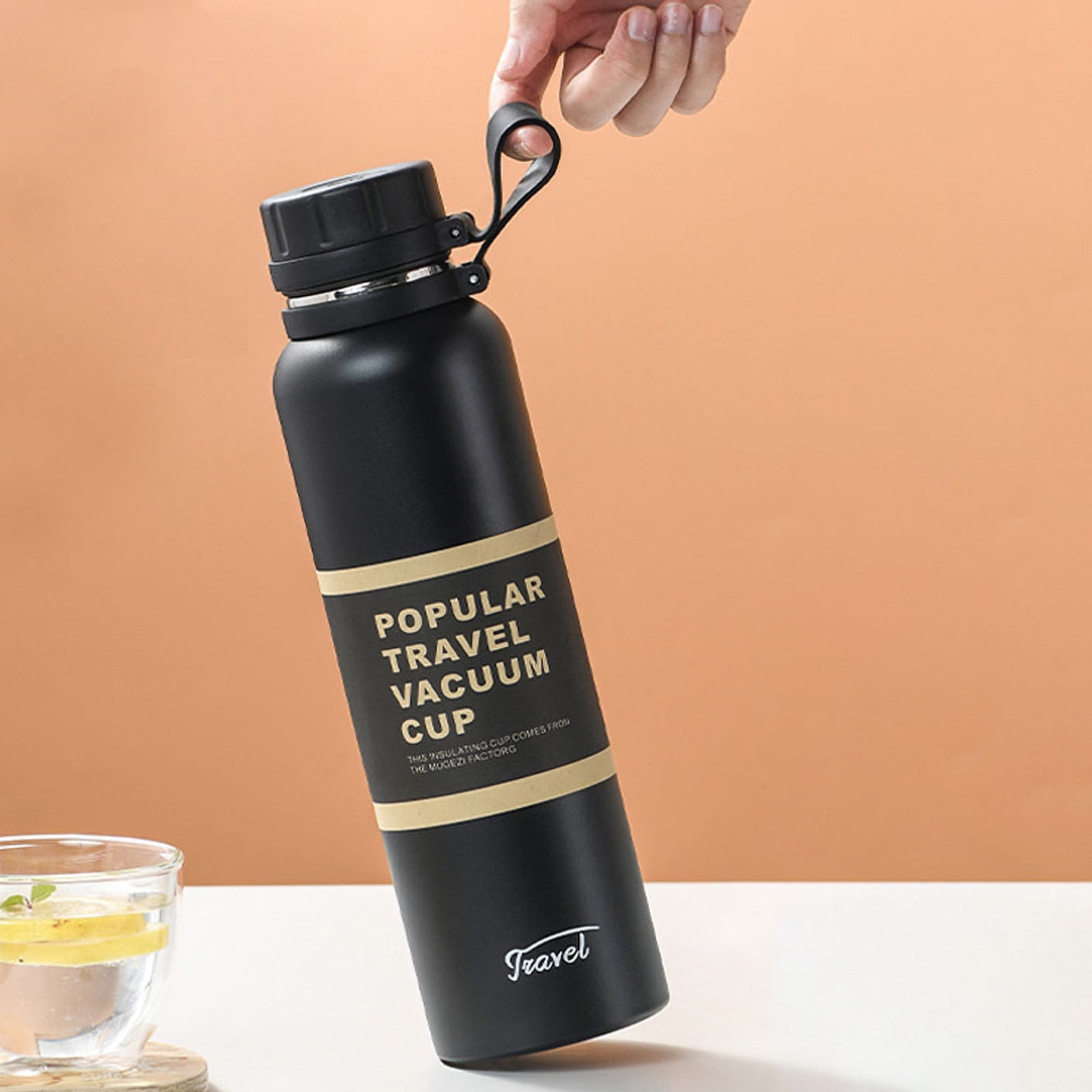 BCZHQQ 650ml Thermal Insulated Stainless Steel Water Bottle - High Capacity, Portable Sports Cup with Stylish Design for Women,Summer Saving Clearance