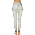 thumbnail image 3 of Women's High Waisted Yoga Leggings with Pockets，Bohemian Color，Tummy Control Non See Through Workout Athletic Running Yoga Pants, 3 of 6