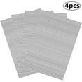 thumbnail image 1 of Malla Fina 4 Piezas Malla de Acero Filtro de Malla de Malla Fina Mosquitera de Acero Inoxidable Malla de Alambre para Puerta Ventana Anti Ratones Insectos Serpientes Campana con Filtro con Malla de 1, 1 of 5