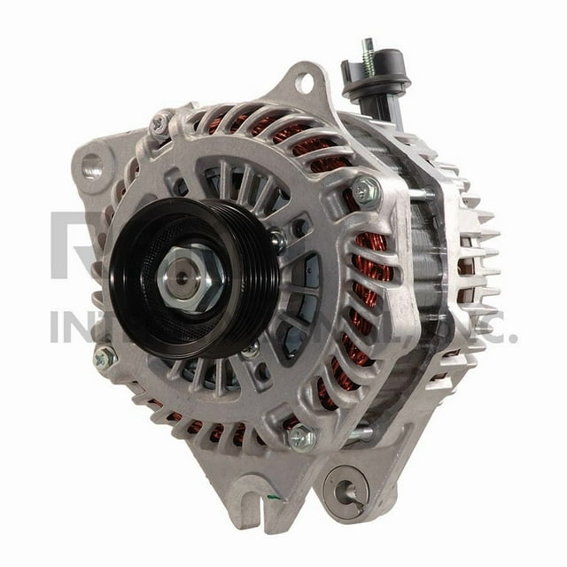 Remy International Alternator/Generator 12859 Alternator/Generator; Premium Remanufactured; OE Replacement; Alternator; 8 Millimeter x 1.25 Positive Battery Output Terminal; Internal Fan