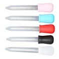 thumbnail image 1 of Diy Liquid Dropper, Limpieza de Lavavajillas de 5 piezas de 5 piezas fácilmento medir pipetas transparentes de transferencia de líquidos para proyectos de manualidadas para, 1 of 7