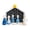 B, variant on Ruanlalo DIY Button Nativity Scene Kit Christmas Craft Set with Buttons Beads & Star for Holiday Decor Creative Christmas Ornament Making for Family Kids