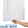 thumbnail image 6 of "24Wx60L Cordless 1"" Aluminum Mini Blind White", 6 of 6