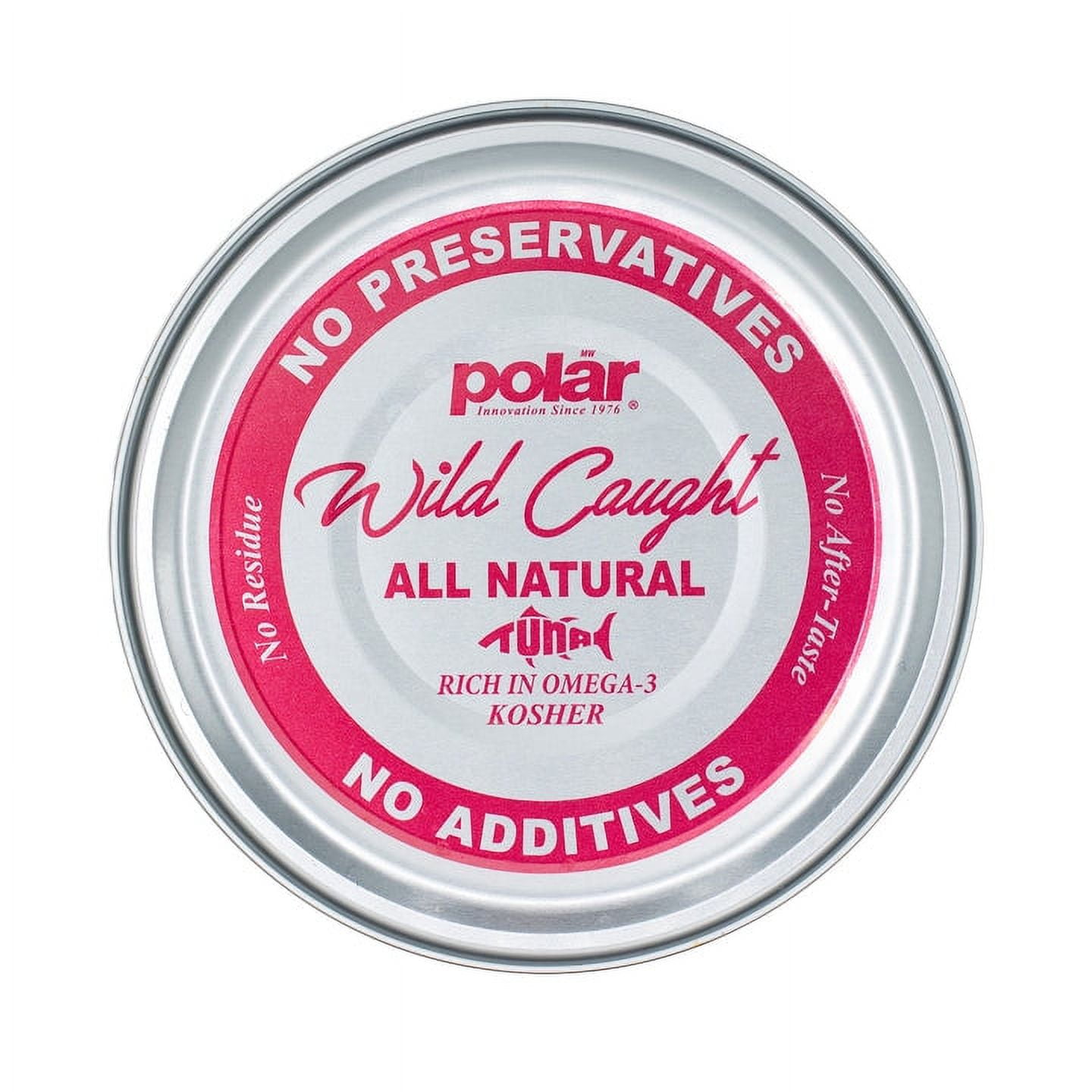 MW Polar All Natural Solid White Albacore Tuna in Water 5 oz Can (Pack of 24)