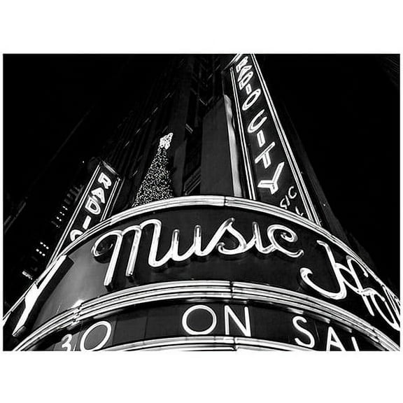 Trademark Art "Radio City" Canvas Art by Yale Gurney