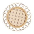 thumbnail image 2 of Natural Rattan Webbing Mesh DIY Manual Sheet Rattan Wicker Furniture Supplies for Baskets Furniture 35cm, 2 of 9