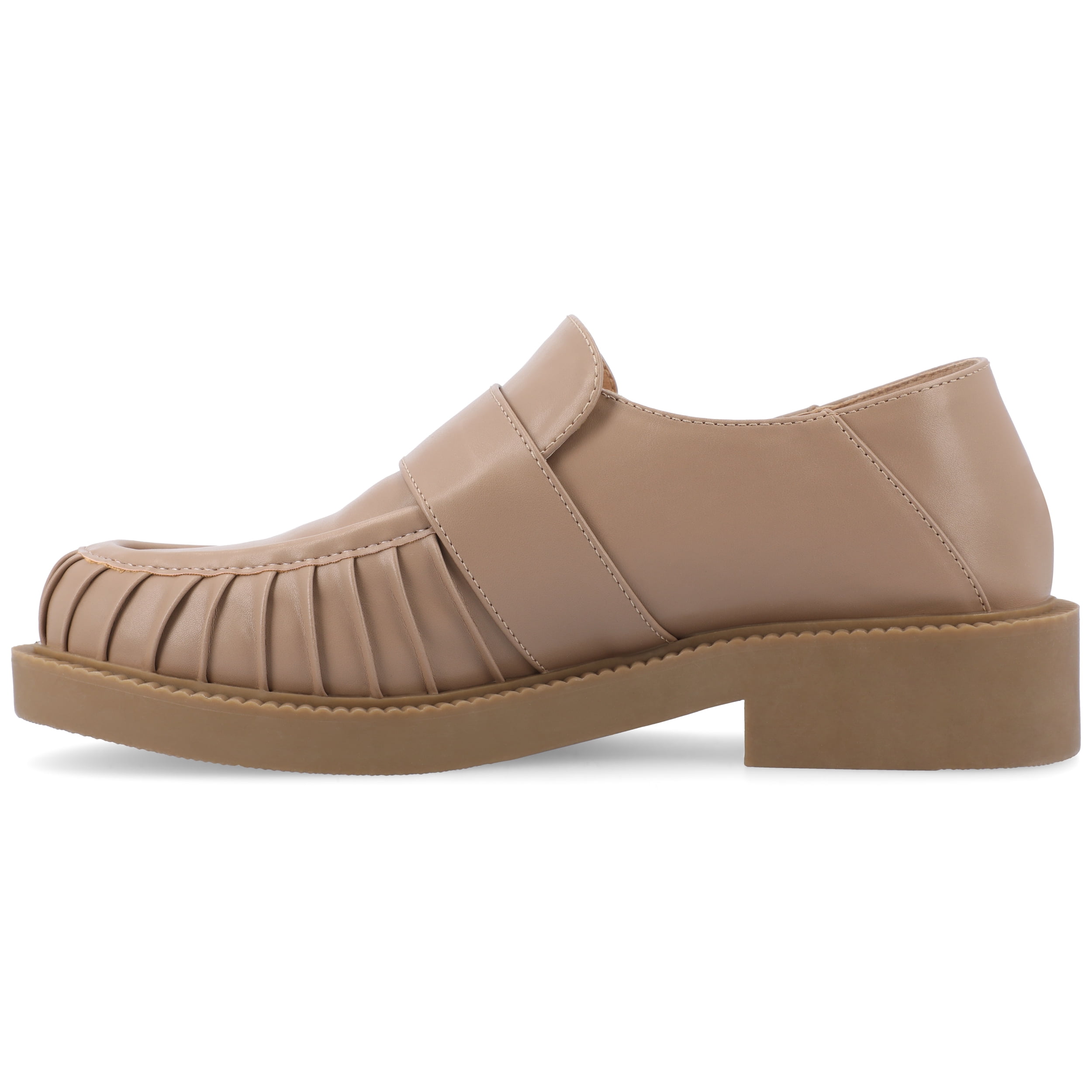 Journee Womens Lakenn Slip On Crash Back Loafer