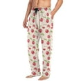 thumbnail image 5 of Pink Cherrys Men's Pajama Pants with Pocket Lounge Pants Pajama Sleep Pant Pj Comfortable, 5 of 7