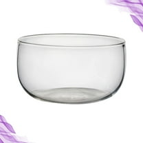 Transparent Kitchen Salad Bowl in High Borosilicate Glass for Storing Salad Dessert with 300ml Capacity