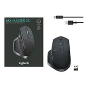Logitech MX Master 2S Optical USB Wireless Ergonomic Mouse, Graphite