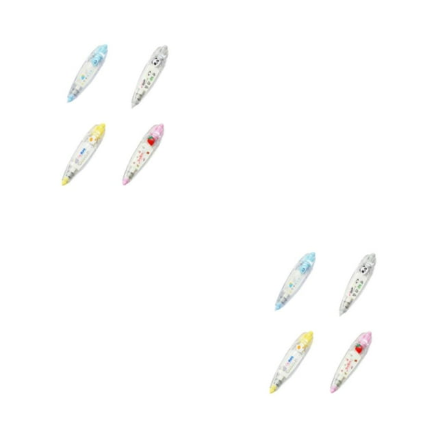 Guardoinrt 4pcs Convenient And Safe Odorless Pen Corrector Tape For Scrapbooking Versatile As Shown 2Set