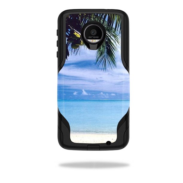 Mightyskins Protective Vinyl Skin Decal For Otterbox Commuter Moto Z Force Droid Case Wrap Cover Sticker Skins Beach Bum Walmart Com Walmart Com