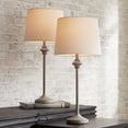 thumbnail image 1 of Lámparas de mesa con iluminación de 360 grados Lynn Country Cottage Rustic Wood, 1 of 7