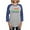 Heather/Blue, variant on CafePress - Rainbow American Flag Women's Baseball T Shirt - Womens Baseball Tee