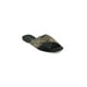 thumbnail image 1 of Sandalia De Piso Negro Con Detalle Animal Print Mundo Terra 029144, 1 of 3