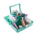 thumbnail image 2 of Caboodles, Vintage On-The-Go-Girl Classic Makeup Case, Blue, 2 of 3