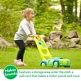 thumbnail image 3 of Melissa & Doug Sunny Patch Snappy Turtle Lawn Mower - Pretend Play Toy for Kids, 3 of 10