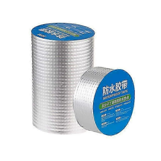 Super Waterproof Strong Aluminum Foil Tape Butyl Seal Rubber Tape Repair Roof