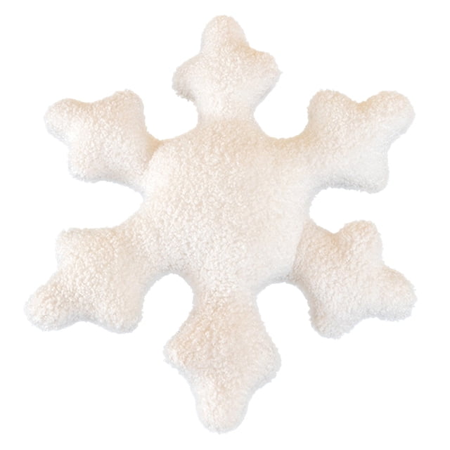 Almohadas de Navidad para Sofá Almohada de Copo de Nieve de Navidad Viene Almohada de Copo de Nieve Almohada de Navidad Larga