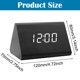 thumbnail image 2 of LED Digitaler Wecker, Tischuhr Uhr Digital mit 3 Alarmen, USB Wiederaufladbar, Helligkeit und Lautst?rke Einstellbar, 2 of 7