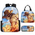 thumbnail image 1 of Nautical King Schoolbag, Luffy Backpack, Student Backpack-week, 1 of 4