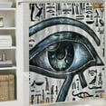 thumbnail image 6 of Orinice Egyptian Symbols Bathroom Decor Set with Hooks, Colorful Luxurious Graphic Print Polyester Fabric Shower Curtain for Bathroom Decoration, Multi Size Pack 36x72, 6 of 7