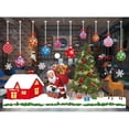 thumbnail image 1 of Christmas Elements Color Window Stickers White Snowflake Wall Stickers, 1 of 2