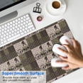 thumbnail image 4 of Long Mouse Pads for Desk,Multicolor Bigfoot and Camping Pattern Desk Mats on Top Of Desks, Desk Mouse Pad Extra Large with 3mm Non-Slip Base and Stitched Edge for Gaming,Office,Work,Home 31.5"x11.8", 4 of 6