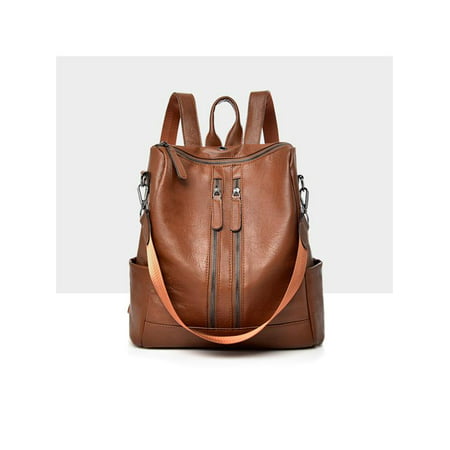 Meigar Women Girls School Leather Backpack Travel Handbag Rucksack Shoulder Bag Tote