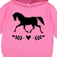 thumbnail image 3 of Inktastic Horse for Girls Toddler Hoodie, 3 of 4