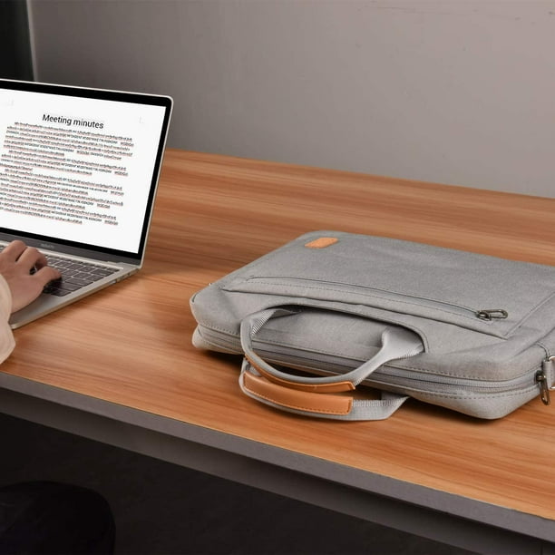 Étui pour MacBook Air 13 avec compartiment en tissu recyclé