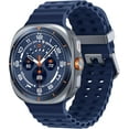 thumbnail image 1 of Restored Samsung Galaxy Watch Ultra (2025 ) (Wifi + Cellular) 47MM Titanium Blue Blue Marine (Refurbished), 1 of 1