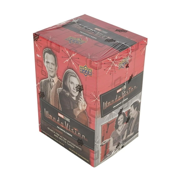 Upper Deck Marvel Studios WandaVision Blaster Box Card Games, (5 Pack of 6)
