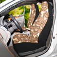 thumbnail image 6 of Cute Bears Car Seat Covers Front Seats Universal Fit for Sedan SUV Truck Van, 6 of 7