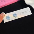 thumbnail image 1 of Uñas con forma de oreja de monstruo demonio, lindas, accesorios de Yiwu, puesto de joyería, uñas con forma de hueso de oreja, divertidos pendientes de aguja de plata con dibujos animados, 1 of 6