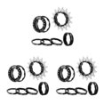 thumbnail image 1 of Guardoinrt Mountain Bike Flywheel Set Single Speed 15T Black 15T 3PCS, 1 of 1