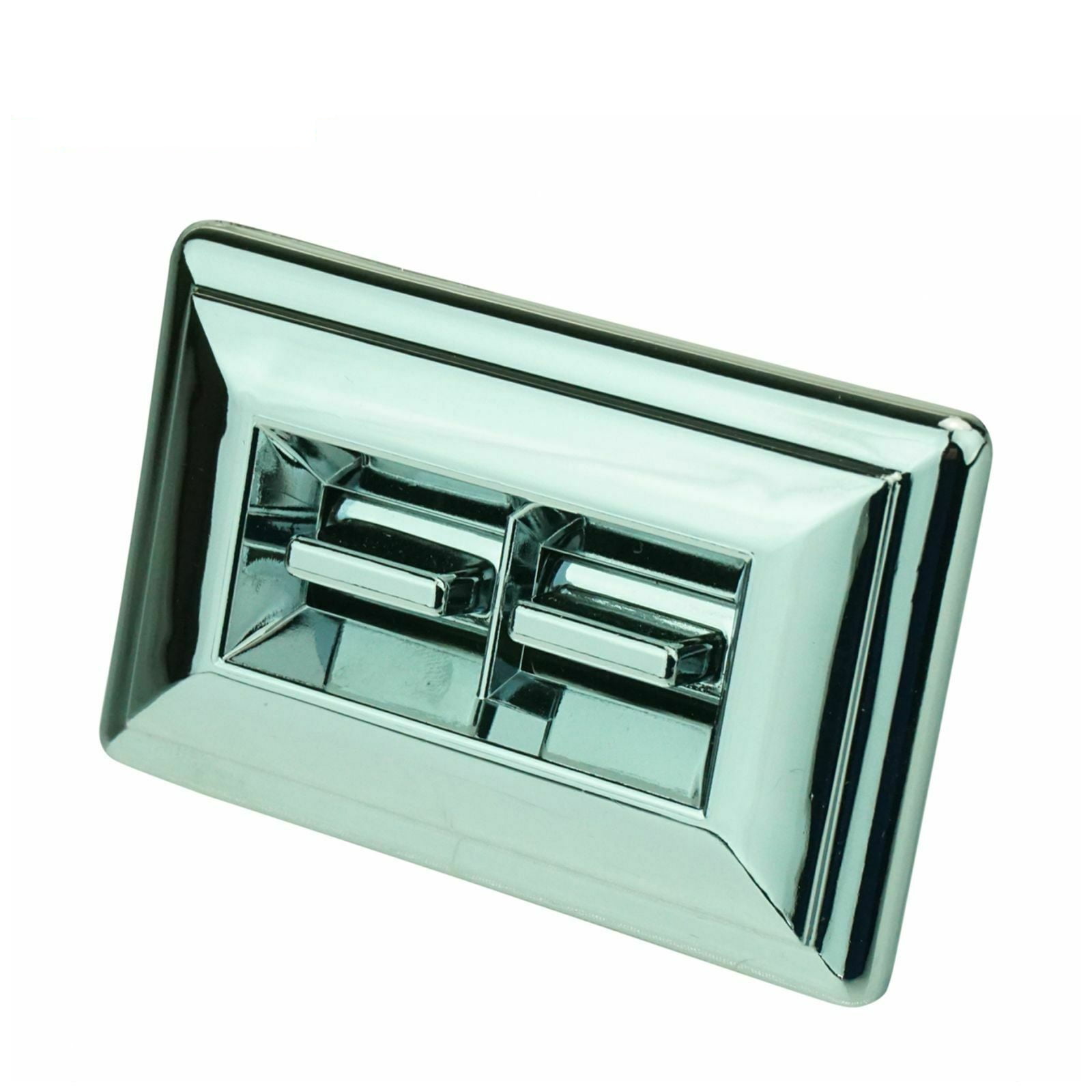Power Window Switch With Trim for 7890 Pickup Truck GM Chrome 2 Button