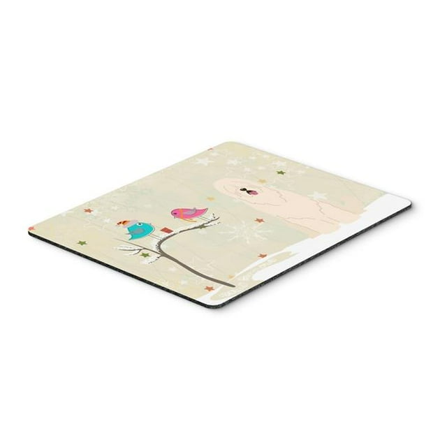 Christmas Presents Between Friends South Russian Sheepdog Mouse Pad, Hot Pad or Trivet