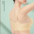 thumbnail image 4 of Paiwinds Front Closure Bra for Women Wireless Lace Comfort Bra Breathable Everyday Underwear with Side Support, 4 of 9