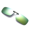 thumbnail image 1 of Lunettes de Vision Nocturne Détachables, Lunettes de Conduite en Métal Polarisé à Clipser, 1 of 3
