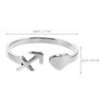thumbnail image 4 of Anillo de astrología de constelación Anillo ajustable Anillo abierto para mujer Anillo abierto de constelación, 4 of 7